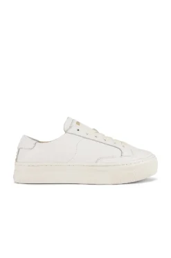 Ibiza Platform Sneaker White