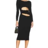 Deanna Cut Out Dress Black