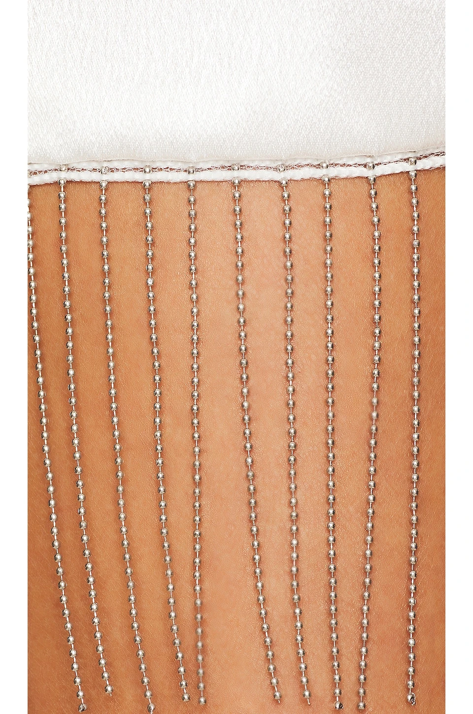 Penelope Fringe Skirt Ivory 6 Penelope Fringe Skirt Ivory - Image 6