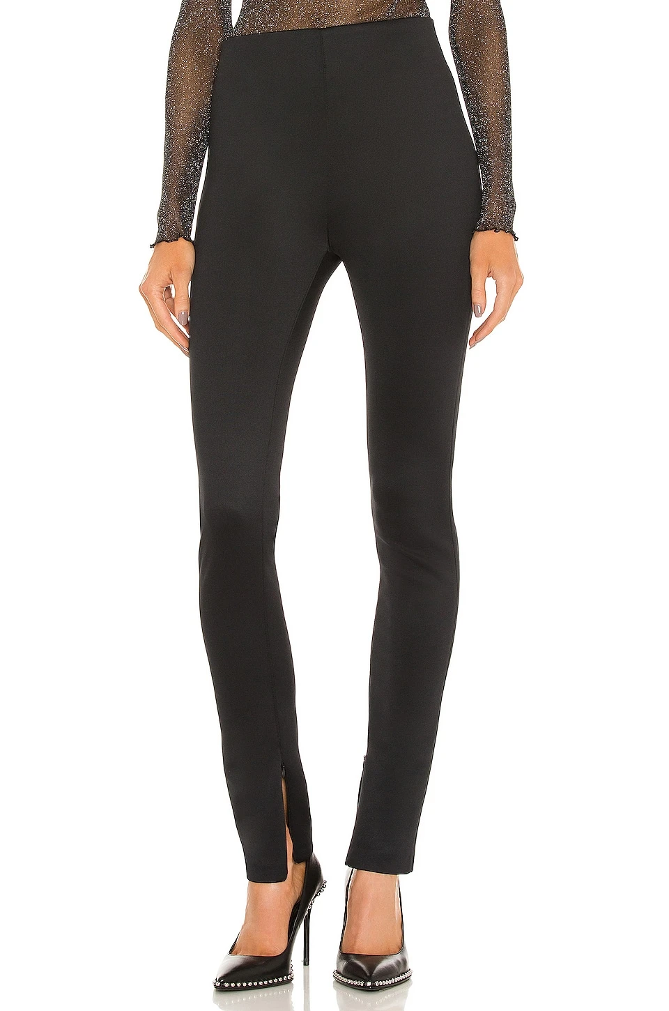 Ankle With Zipper Black 1 Ankle With Zipper Black