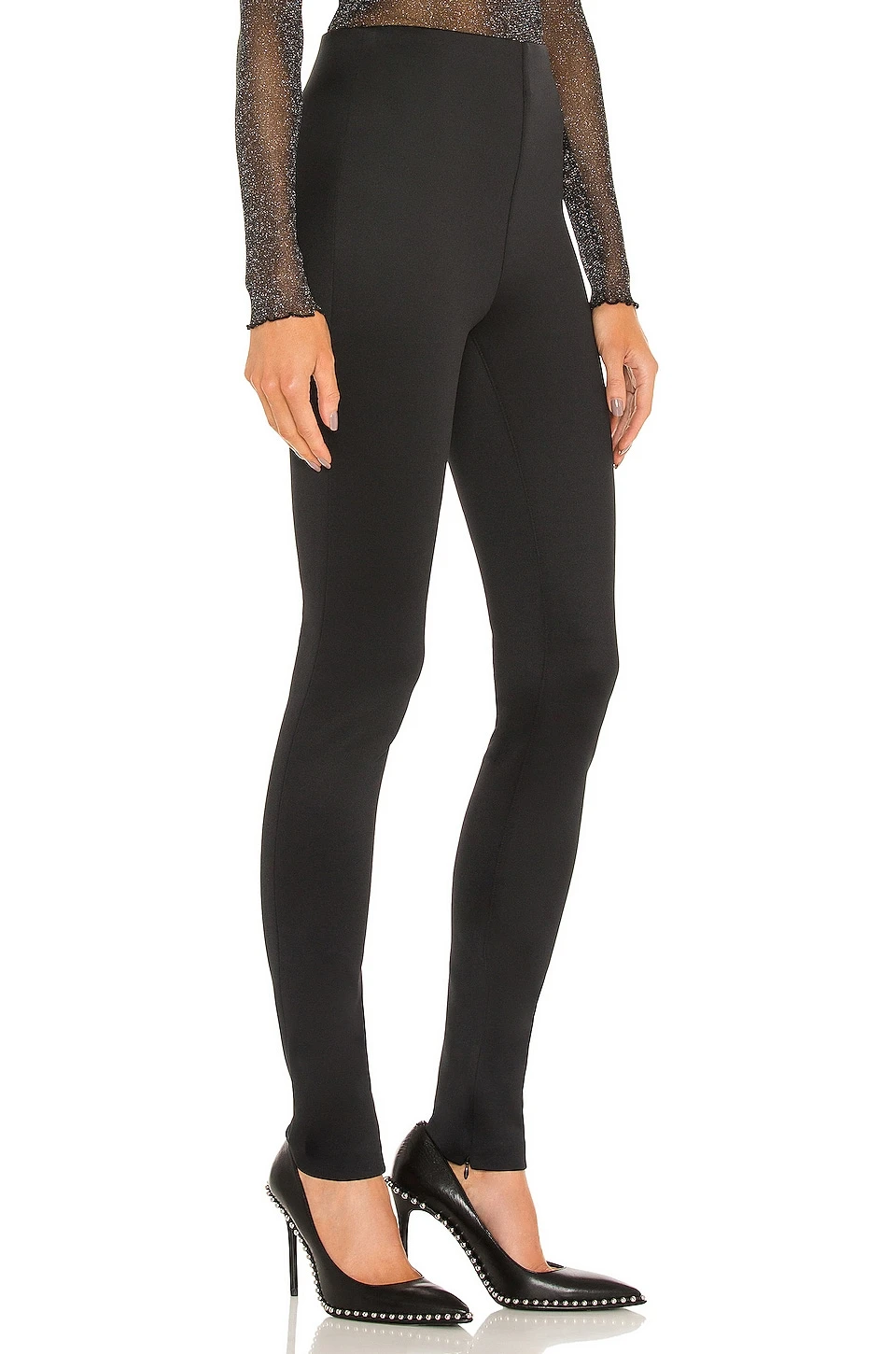 Ankle With Zipper Black 2 Ankle With Zipper Black - Image 2