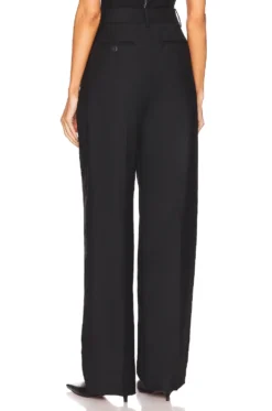 THEORY Pleat Trouser Black -Nike Store THEO WP263 V3