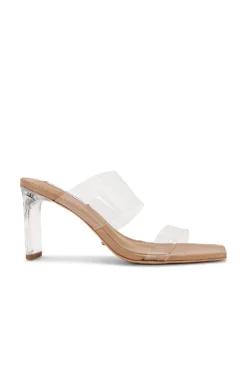 Chicago Sandal Clear Vinylite & Skin Nappa