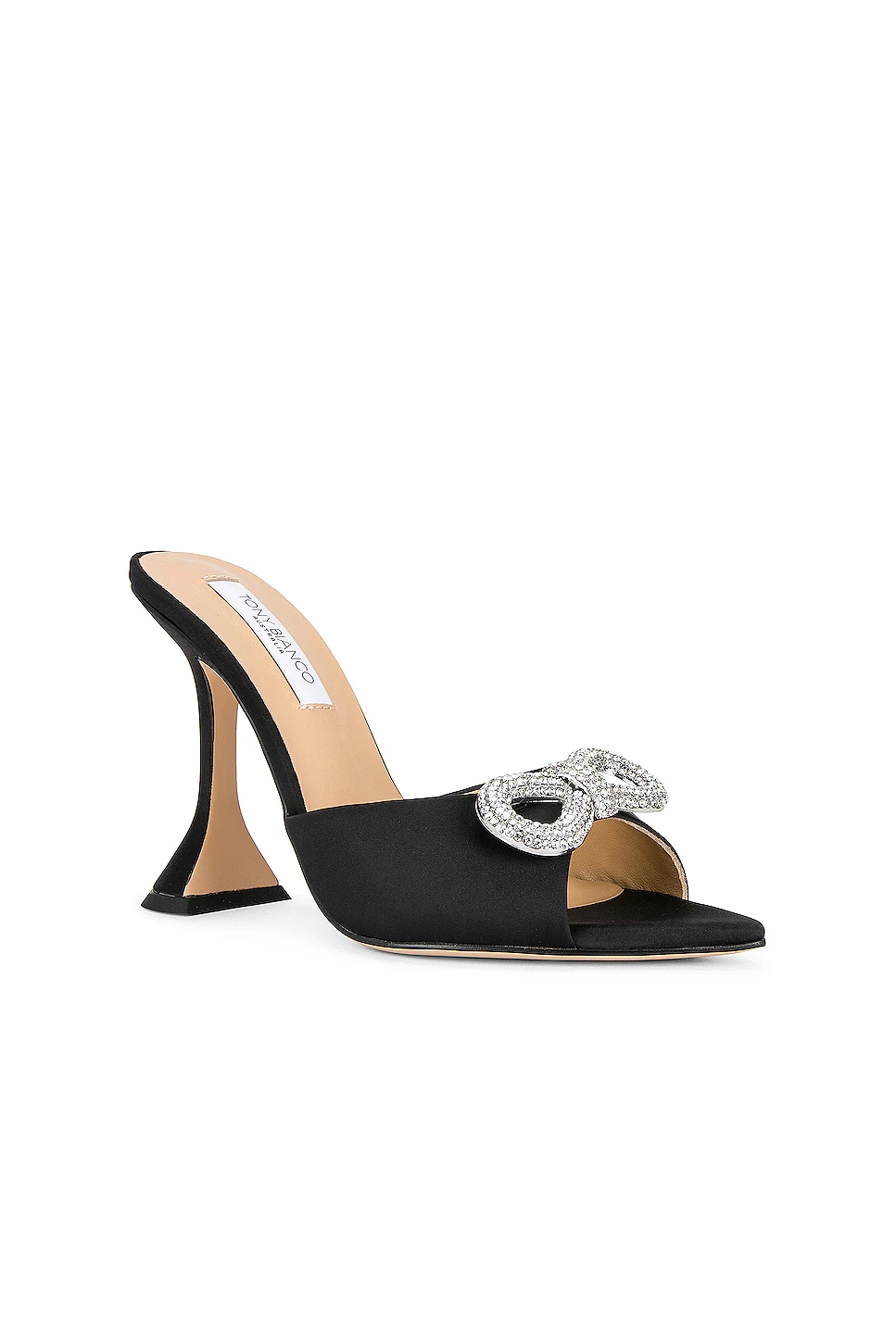 Montana Mule Black Satin 2 Montana Mule Black Satin - Image 2