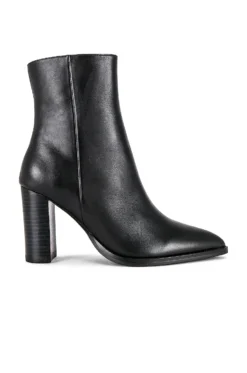 Samara Heeled Bootie Black Como