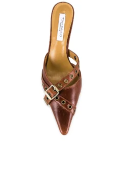 Savoir Mule Cognac & Match Heel Matt Baked -Nike Store TONR WZ644 V4