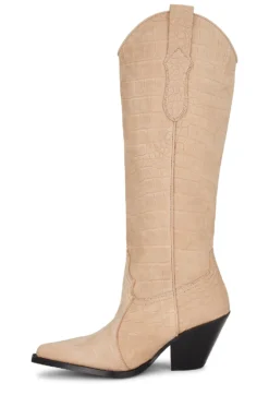 Tall Suede Western Boot Brown -Nike Store TRAL WZ91 V5