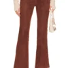 Charlie Faux Suede Pant Mahogany