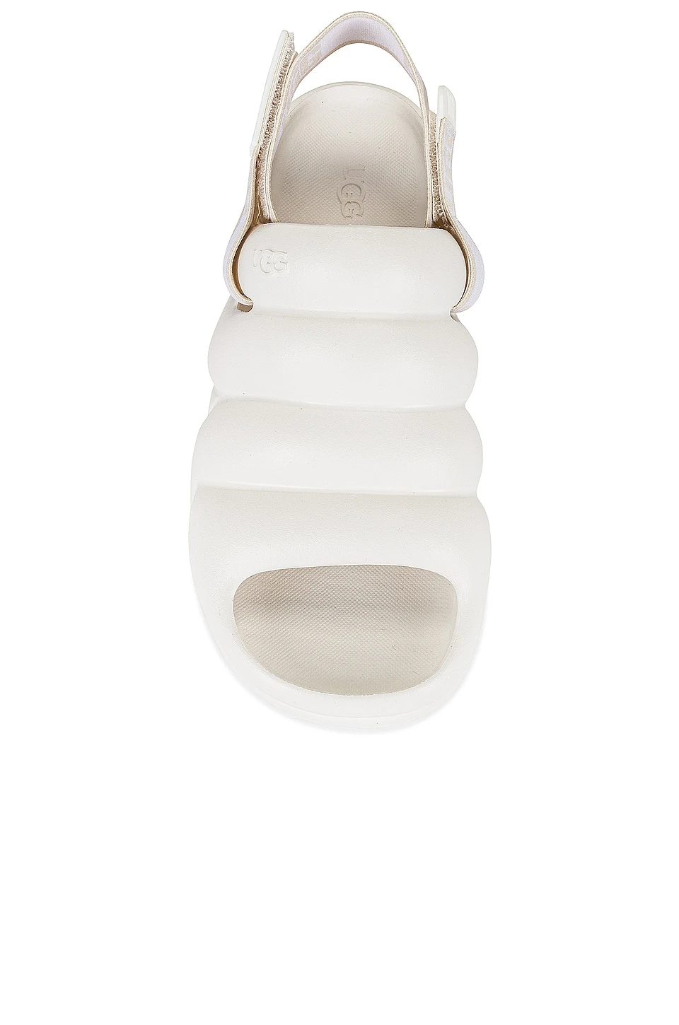 Ugg Aww Yeah Sandal Bright White 4 Ugg Aww Yeah Sandal Bright White - Image 4