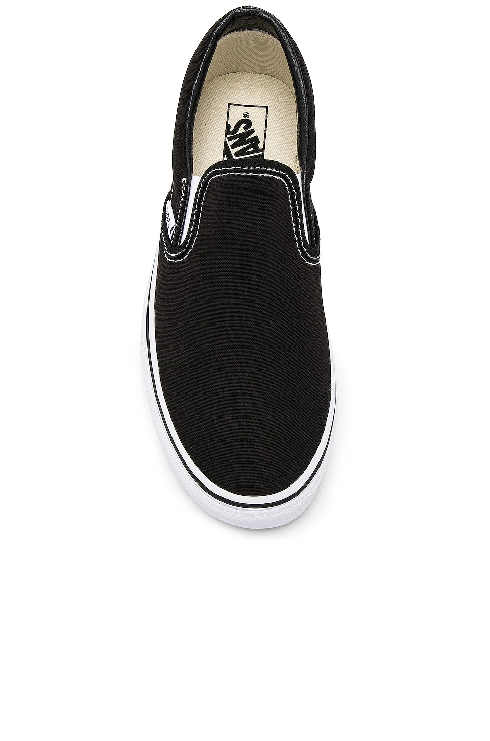 Vans CLASSIC 슬립온 스니커즈 Black 4 Vans CLASSIC 슬립온 스니커즈 Black - Image 4