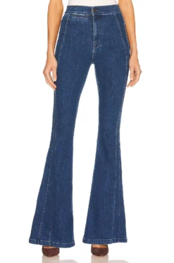 Veronica Beard Sheridan Flare Washed Oxford