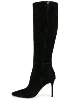 Veronica Beard Lisa Tall Shaft Boot Black -Nike Store VBRD WZ79 V5