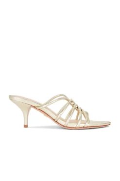 Veronica Beard Gaffney Heel Platinum