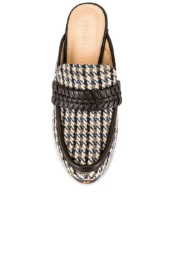 Veronica Beard Delia Clog Espresso Multi -Nike Store VBRD WZ91 V4