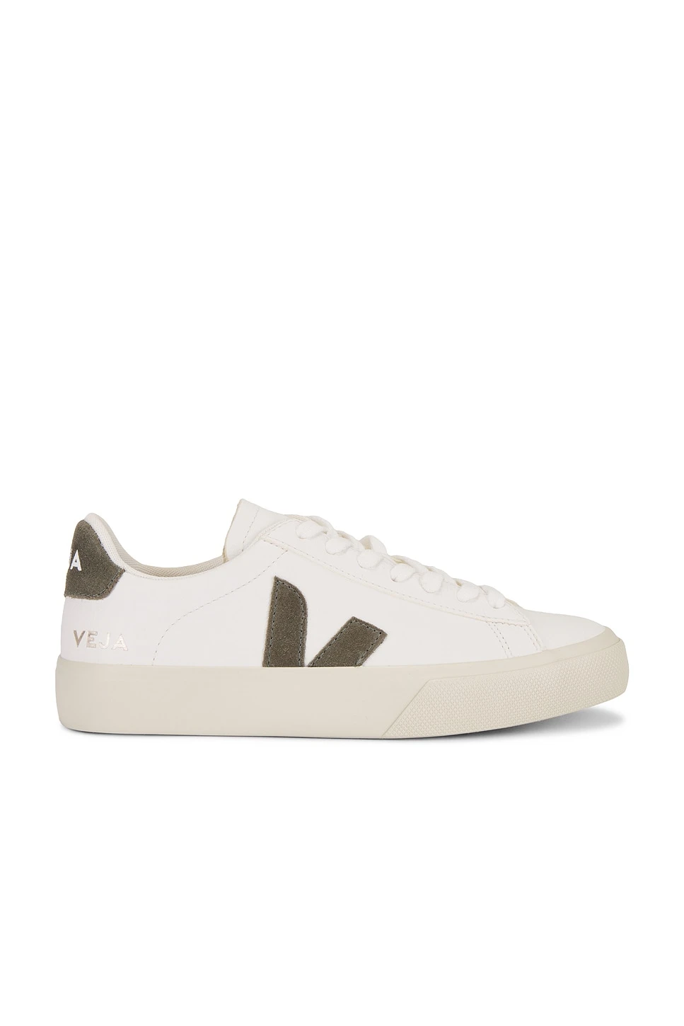 Veja Campo Sneaker Extra White & Kaki 1 Veja Campo Sneaker Extra White & Kaki