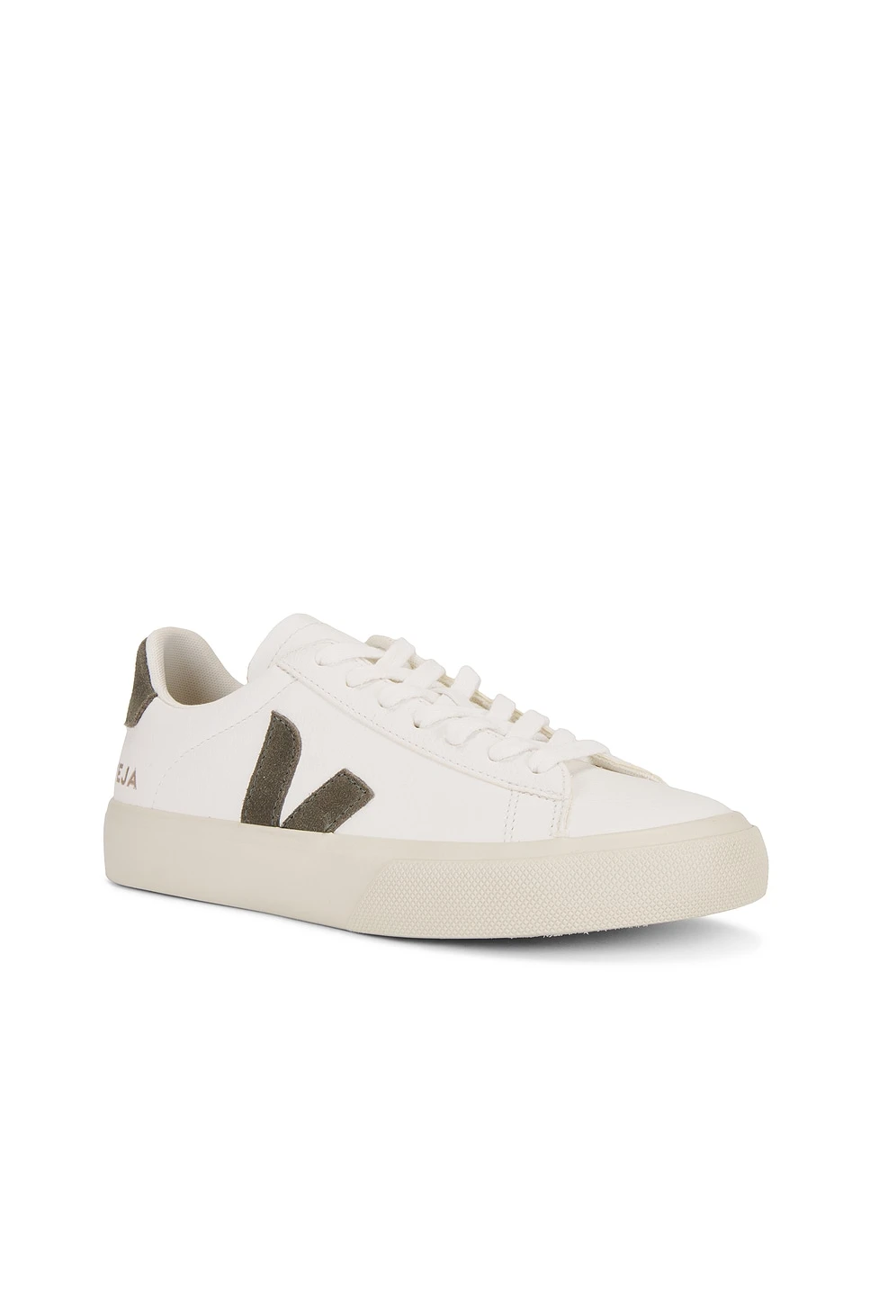 Veja Campo Sneaker Extra White & Kaki 2 Veja Campo Sneaker Extra White & Kaki - Image 2