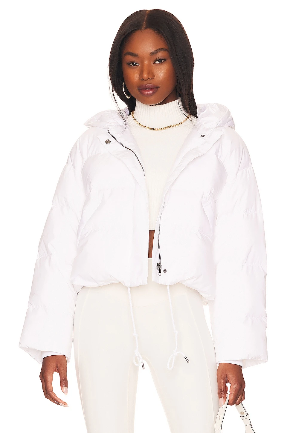 Raylin Puffer Jacket White 1 Raylin Puffer Jacket White