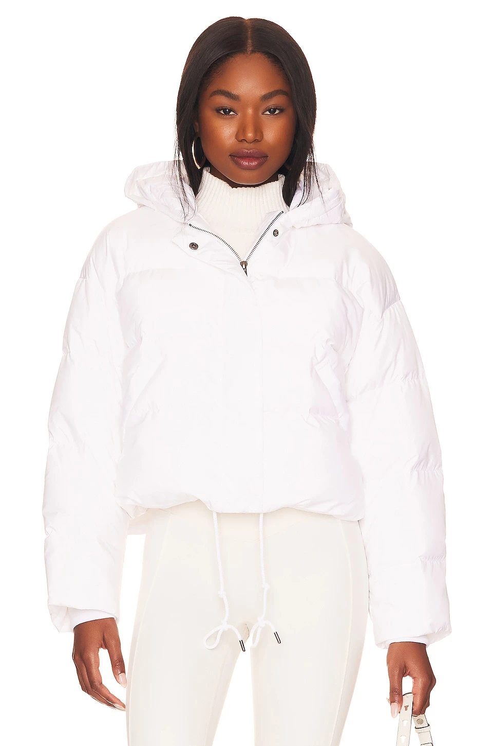Raylin Puffer Jacket White 2 Raylin Puffer Jacket White - Image 2