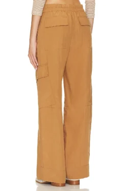 Vince Mid Rise Fluid Cargo Trouser Nile -Nike Store VINCE WP232 V3