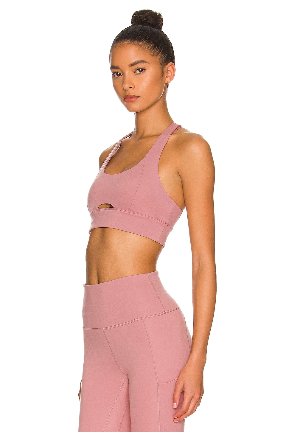 MoveWell Tallulah Sports Bra Soft Burgundy 2 MoveWell Tallulah Sports Bra Soft Burgundy - Image 2