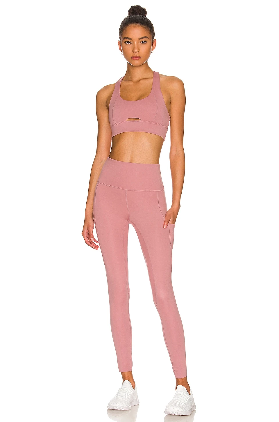 MoveWell Tallulah Sports Bra Soft Burgundy 4 MoveWell Tallulah Sports Bra Soft Burgundy - Image 4