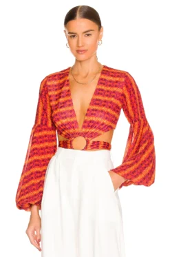 Faramade Bodysuit Marigold Print