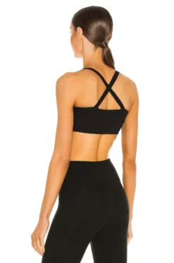 Ribbed Curve Bra Black -Nike Store YEAR WI42 V3